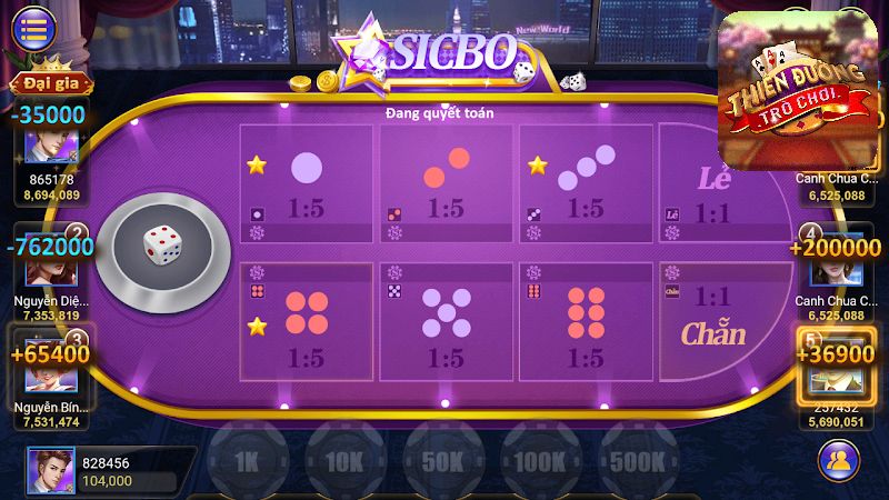 Chơi game Sicbo nhận thưởng hôm nay